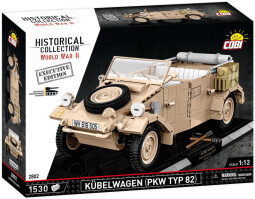 Cobi Německý velitelský vůz Kübelwagen PKW TYP 82 - Executive Edition 1:12